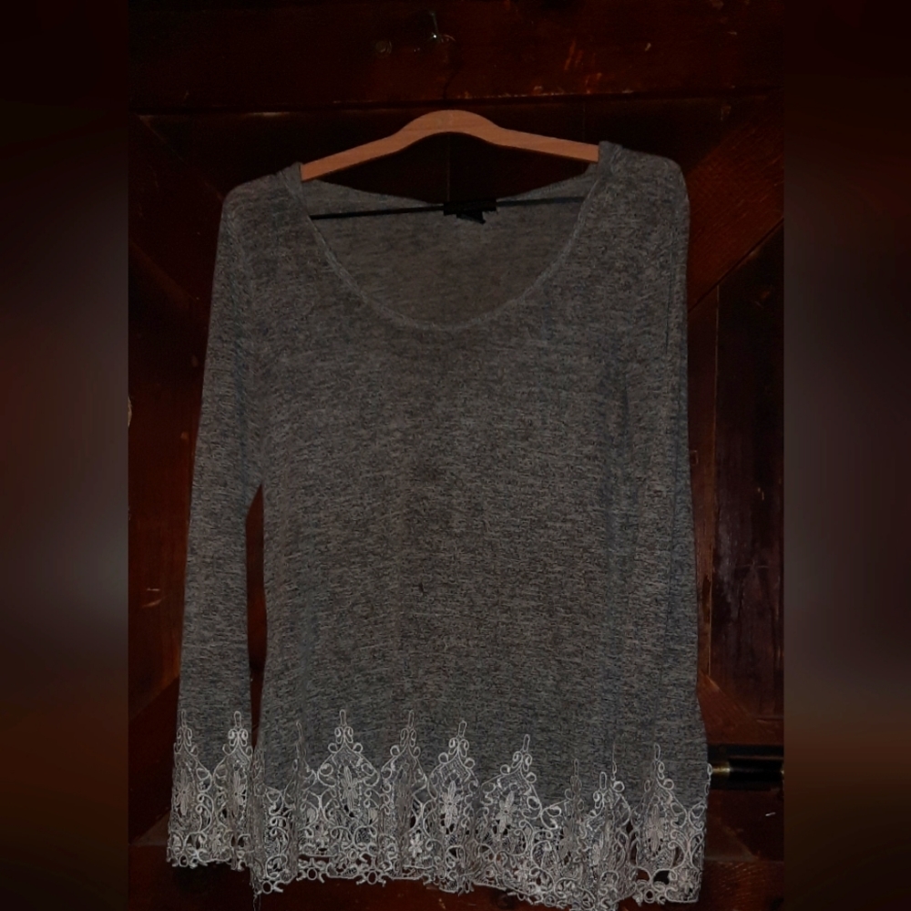 🍀3/15 Miss Chievous Lace Hoodie Long sleeve shirt